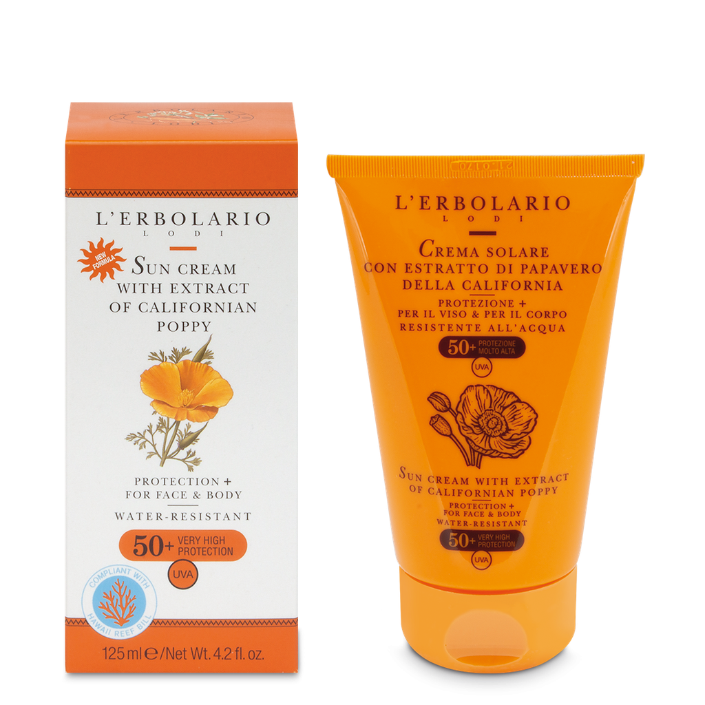 Saules aizsargkrēms sejai un ķermenim SPF 50 125 ml