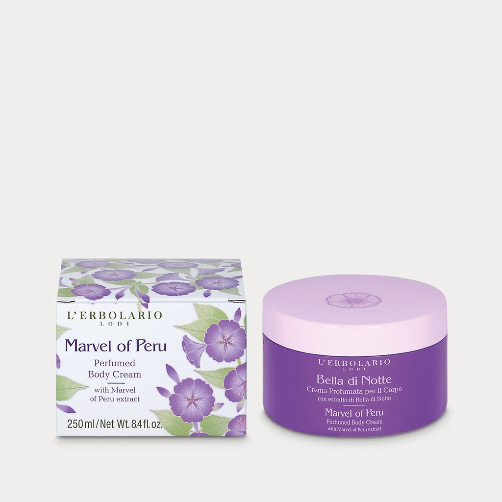 Ķermeņa krems "Peru brīnumpuķe" 250 ml