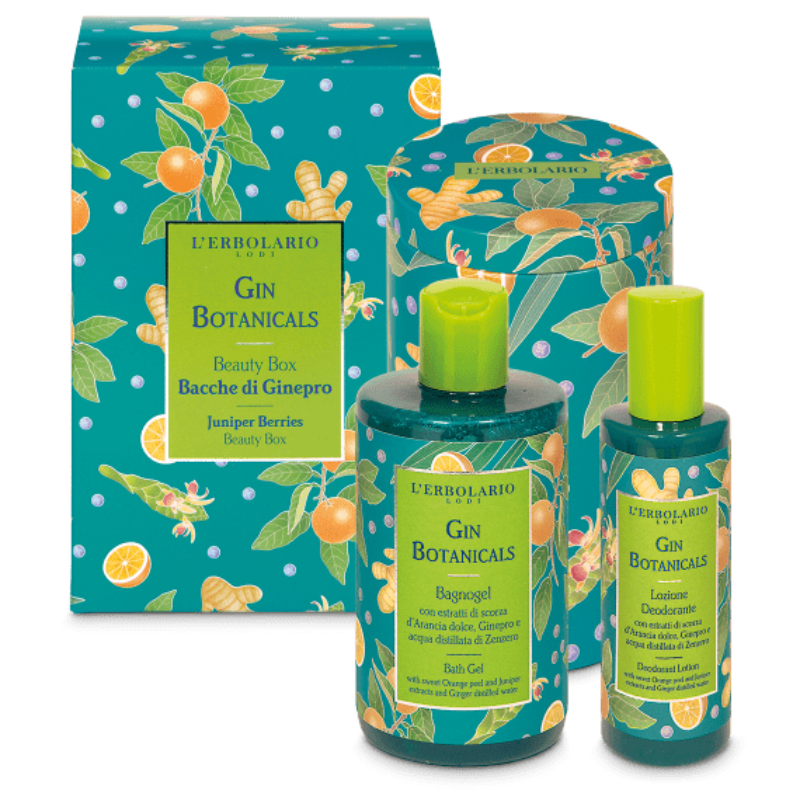 Dāvanu komplekts "Gin botanicals" 300 ml+100 ml