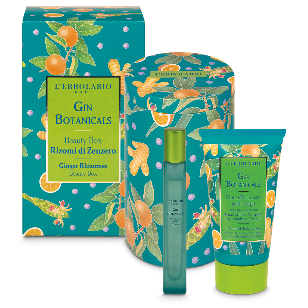 Dāvanu komplekts "Gin botanicals" 10 ml+75 ml