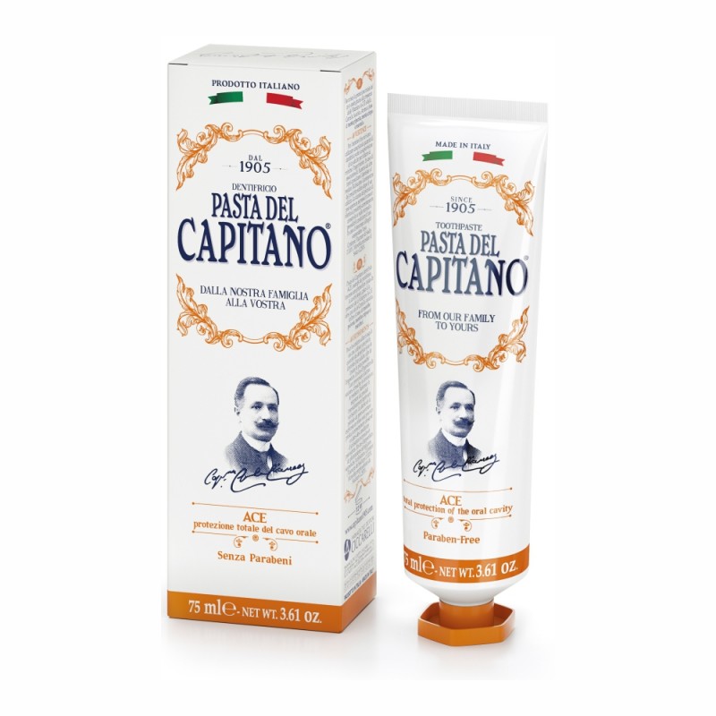 Zobu pasta Pasta Del Capitano - A, C, E vitamīni 75 ml