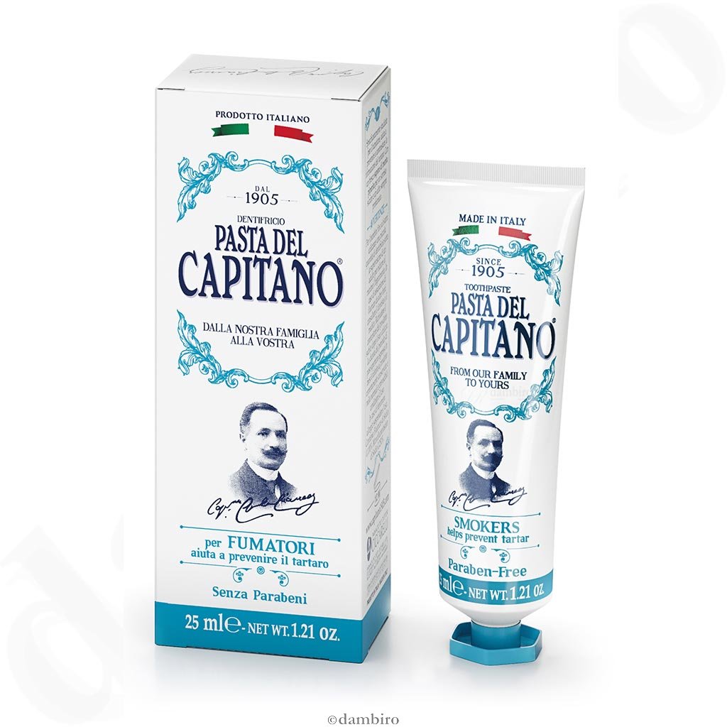 Zobu pasta Pasta Del Capitano - smēķētājiem 75 ml