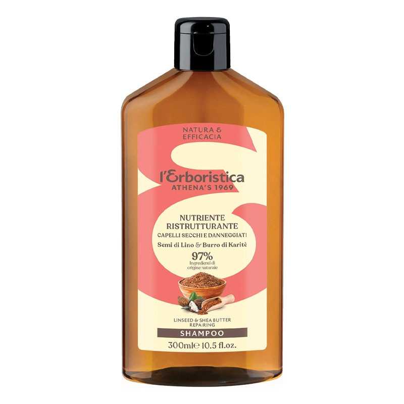 Šampūns ar Šī sviestu (karitē) un linsēklu eļļu 300 ml