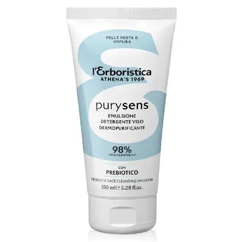 Attīroša emulsija sejas mazgāšanai “Purysens” jaukta tipa un taukainai ādai 150 ml 