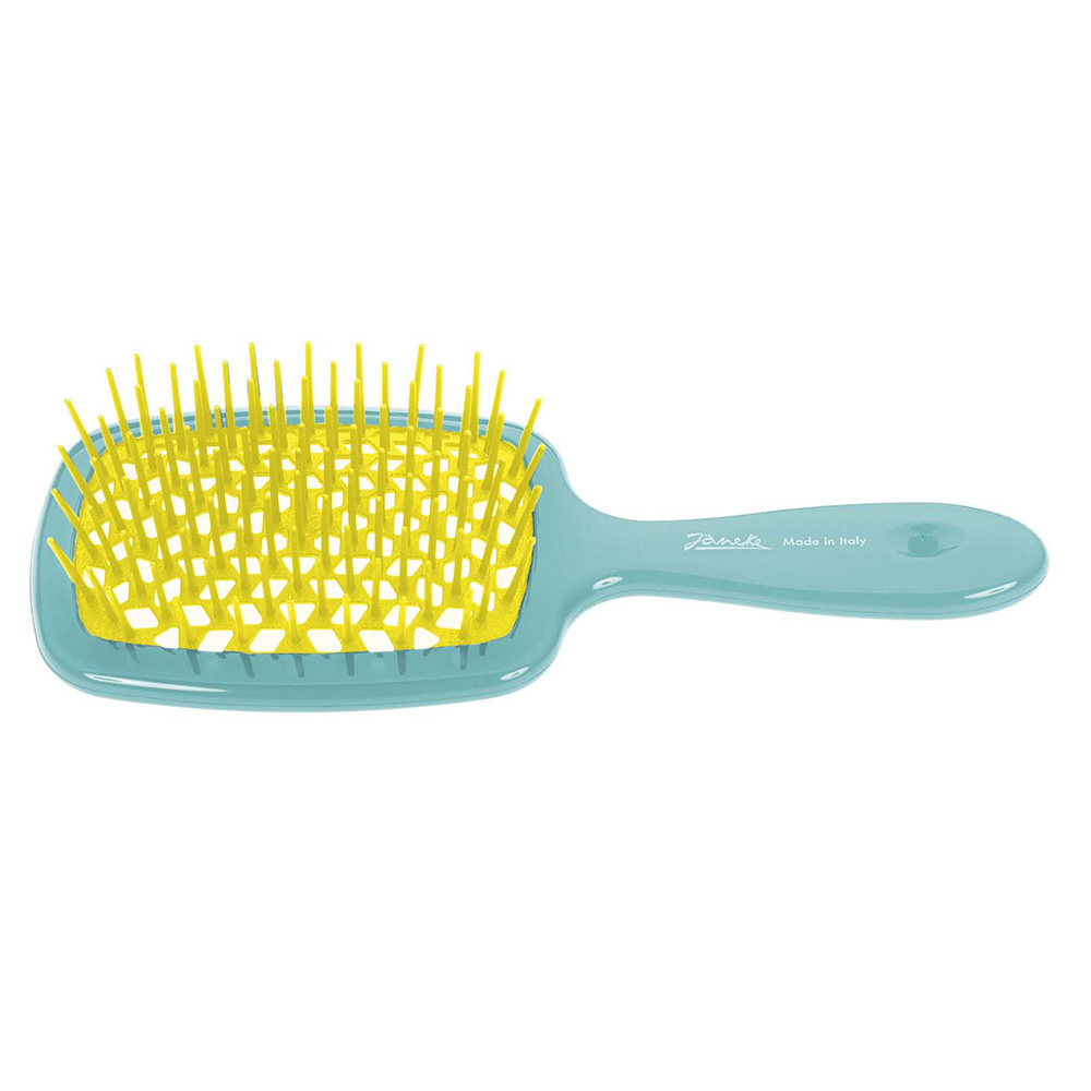 Matu suka &quot;Superbrush&quot; 86SP226 TSE, krāsas: tirkīzs un dzeltens, 20 cm