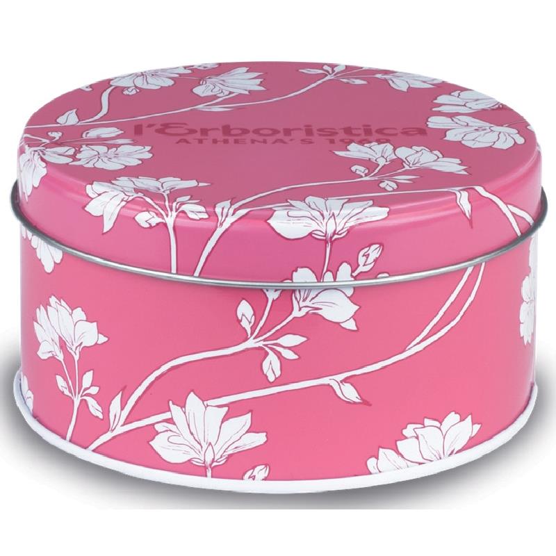 Ķermeņa talks "Damaskas roze" metalā kastitē 100 g