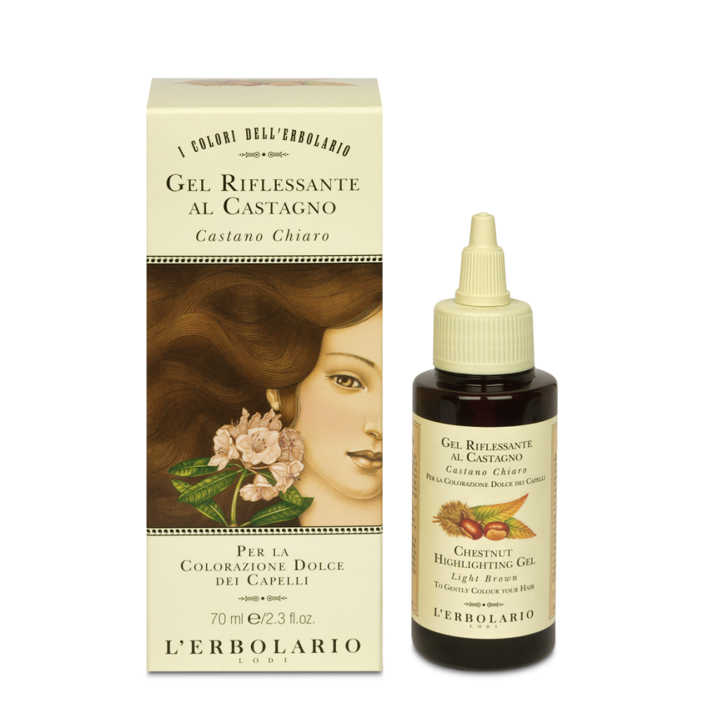 Красящий гель для волос тон "Каштан" 70 ml