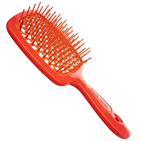 Matu suka "Superbrush" 82SP226OFL, krāsa: oranžs, 20 cm