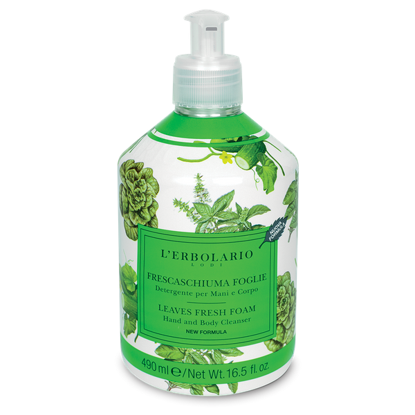 Пена для мытья рук и тела с ароматом свежих зеленых листьев 500 мл
