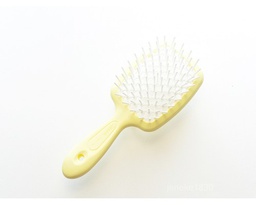 🎁️ [94SP234GIA] Maza matu suka "Superbrush" 94SP234GIA, krāsas: balts un gaiši dzeltens, 17 cm