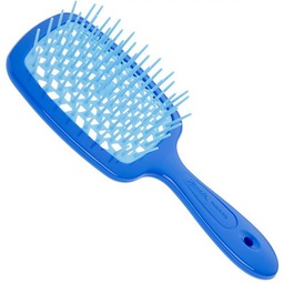🎁️ [86SP234BTU] Maza matu suka "Superbrush" 86SP234BTU, krāsas: spilgti zils un gaiši zils, 17 cm