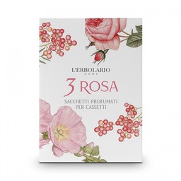 🎁️ [091.598] Sausās smaržas (sašē) kumodēm "Trīs rozes" (1 gab.)