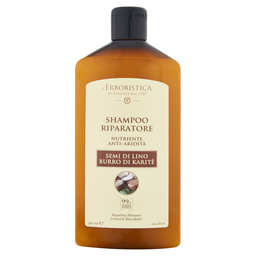 🎁️ [7015] Šampūns ar Šī sviests (karitē) un linsēklu eļļu 300 ml