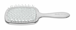 🎁️ [CRSP230 BIA] Matu suka "Superbrush" CRSP230 BIA, krāsas: sudraba hroms un balts, 21 cm