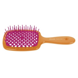 🎁️ [86SP226 ARA] Matu suka "Superbrush" 86SP226 ARA, krāsas: oranžā un fuksija, 20 cm