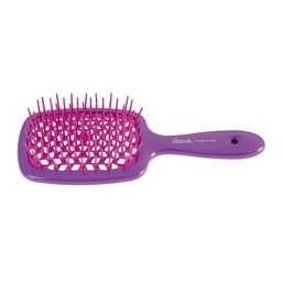 🎁️ [86SP226 VIO] Matu suka &quot;Superbrush&quot; 86SP226 VIO, krāsas: violets un fuksija, 20 cm