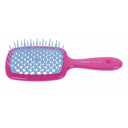 🎁️ [86SP226 FUX] Расческа &quot;Superbrush&quot; 86SP226 FUX, цвета: фуксия и голубой, 20 см