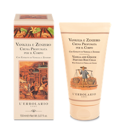 🎁️ [026.296] Ķermeņa krems &quot;Vaniļa un ingvers&quot; 150 ml