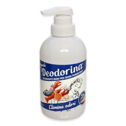 🎁️ [7080] Maigas antibakteriālas šķidrās roku ziepes "Deodorina" pret ādas sausumu 250 ml