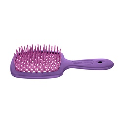 🎁️ [86SP234 VIO] Мини расческа для волос &quot;Superbrush&quot; 86SP234 VIO, цвета: фиолетовый и фуксия, 17 см