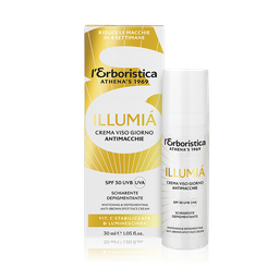 🎁️ [7100] Balinošs sejas krēms "Illumia" pigmentācijas mazināšanai 30 SPF 30 ml