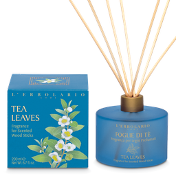 🎁️ [081.021] Mājas aromāts "Mate koka lapas" ar rotanga koka kociņiem komplektā 200 ml