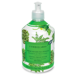 🎁️ [026.359] Пена для мытья рук и тела с ароматом свежих зеленых листьев 500 мл