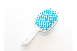 🎁️ [56SP234TSE] Maza matu suka "Superbrush" 56SP234TSE, krāsas: balts un gaiši zils, 17 cm